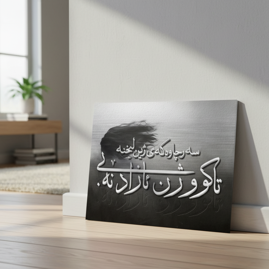 Brushed Aluminum Print