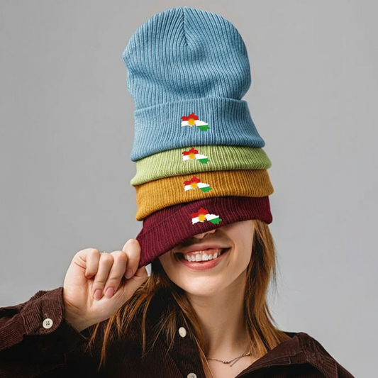 Organic ribbed beanie